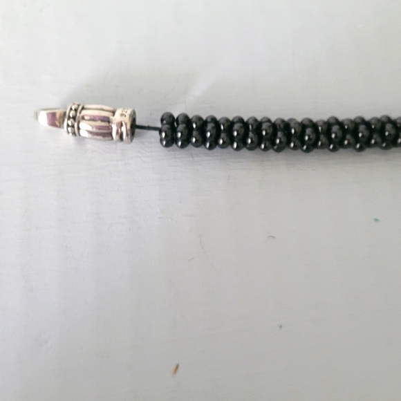 LAGOS .925 18K Black Ceramic Caviar Bracelet. Read description, please! - Picture 2 of 10